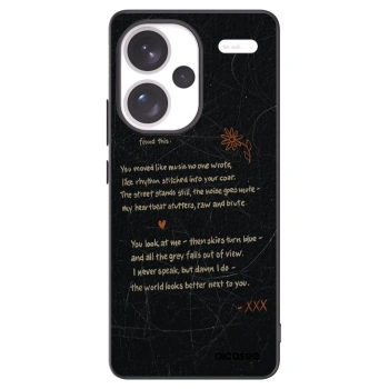 Picasee silikónový čierny obal pre Xiaomi Redmi Note 13 Pro+ 5G - POET