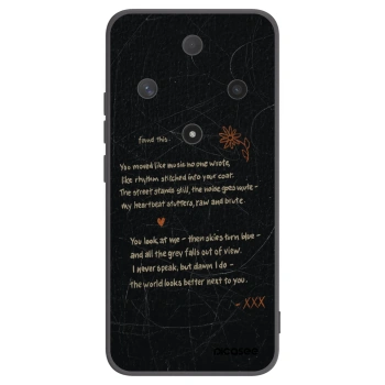 Picasee silikónový čierny obal pre Honor Magic6 Lite 5G - POET