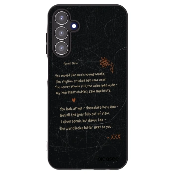 Picasee silikónový čierny obal pre Samsung Galaxy A15 A156B 5G - POET