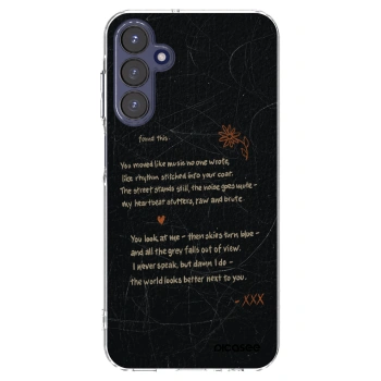 Picasee silikónový prehľadný obal pre Samsung Galaxy A15 A155F 4G - POET