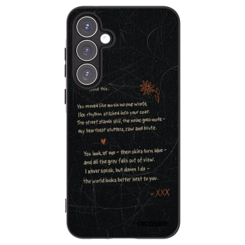 Picasee silikónový čierny obal pre Samsung Galaxy A55 5G A556B - POET