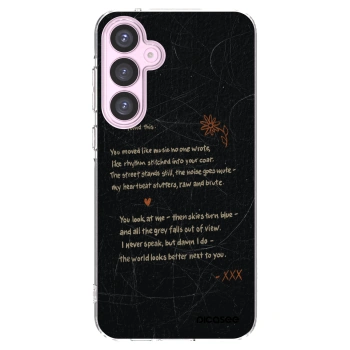 Picasee silikónový prehľadný obal pre Samsung Galaxy A55 5G A556B - POET