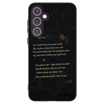 Picasee silikónový čierny obal pre Samsung Galaxy A35 5G A356B - POET