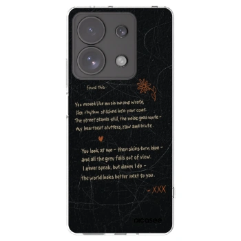 Picasee silikónový prehľadný obal pre Xiaomi Redmi Note 13 Pro 4G - POET