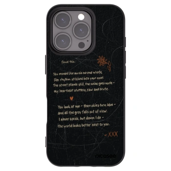 Picasee silikónový čierny obal pre Apple iPhone 16 Pro - POET