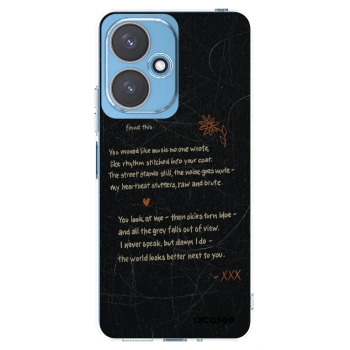 Picasee silikónový prehľadný obal pre Xiaomi Redmi 13C 5G - POET