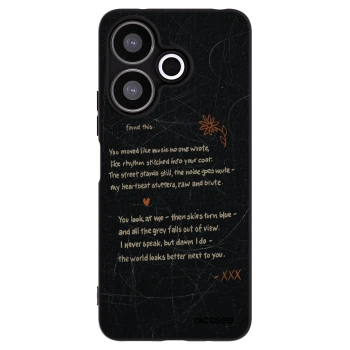 Picasee silikónový čierny obal pre Xiaomi Redmi 13 4G - POET