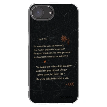 Picasee silikónový prehľadný obal pre Apple iPhone 16e - POET