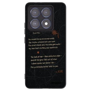 Picasee silikónový čierny obal pre Xiaomi 14T Pro - POET