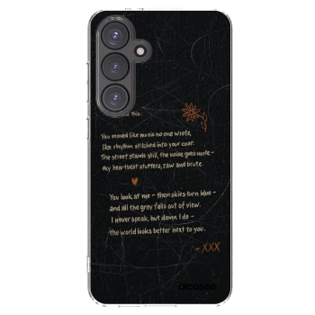 Picasee silikónový prehľadný obal pre Samsung Galaxy S24 FE S721B - POET