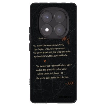 Picasee silikónový čierny obal pre Xiaomi Redmi Note 14 Pro 5G - POET