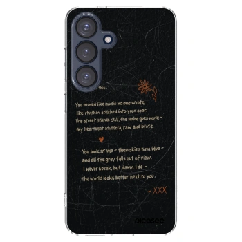 Picasee silikónový prehľadný obal pre Samsung Galaxy S25 5G - POET
