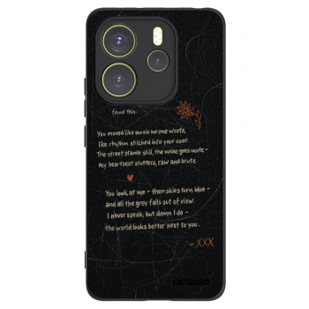 Picasee silikónový čierny obal pre Xiaomi Redmi Note 14 4G - POET