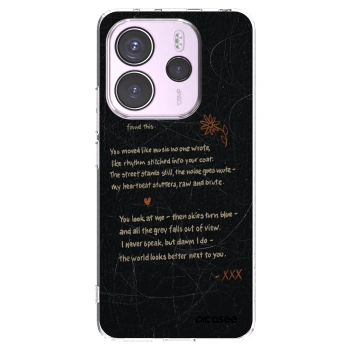 Picasee silikónový prehľadný obal pre Xiaomi Redmi Note 14 4G - POET
