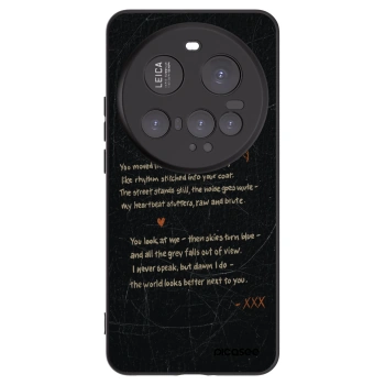 Picasee silikónový čierny obal pre Xiaomi 15 Ultra - POET