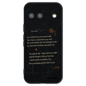 Picasee silikónový čierny obal pre Google Pixel 9 - POET