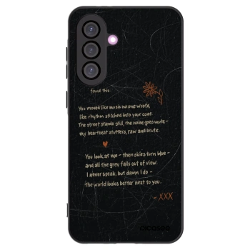 Picasee silikónový čierny obal pre Samsung Galaxy A56 5G A566B - POET