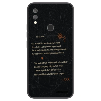 Picasee silikónový čierny obal pre Xiaomi Redmi Note 7 - POET