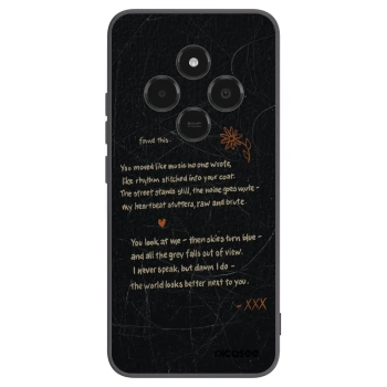 Picasee silikónový čierny obal pre Xiaomi Poco C75 - POET
