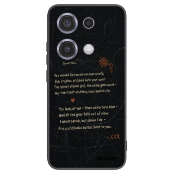 Picasee silikónový čierny obal pre Xiaomi Redmi Note 14S - POET