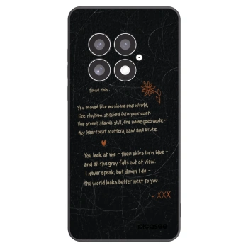 Picasee silikónový čierny obal pre OnePlus 13 5G - POET