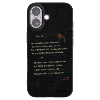 Picasee silikónový čierny obal pre Apple iPhone 17 - POET