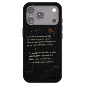 Picasee silikónový čierny obal pre Apple iPhone 17 Pro - POET