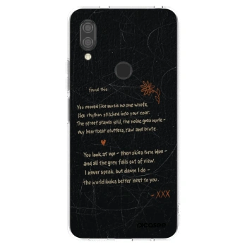 Picasee silikónový prehľadný obal pre Xiaomi Redmi 7 - POET
