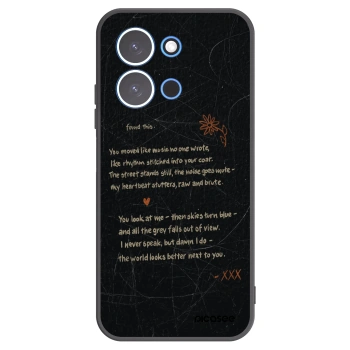 Picasee silikónový čierny obal pre Xiaomi Redmi 15C 4G - POET
