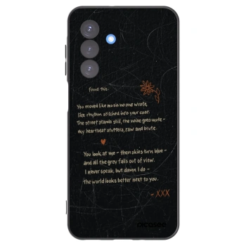 Picasee silikónový čierny obal pre Samsung Galaxy A17 5G - POET