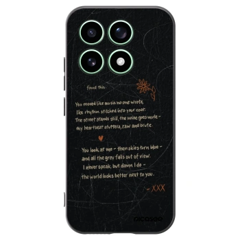 Picasee silikónový čierny obal pre Xiaomi 17 - POET
