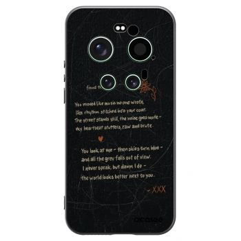 Picasee silikónový čierny obal pre Xiaomi 17 Ultra - POET