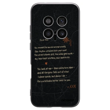 Picasee silikónový čierny obal pre Honor Magic8 Pro 5G - POET