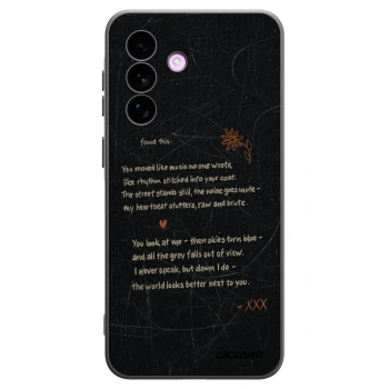 Picasee silikónový čierny obal pre Samsung Galaxy A57 5G - POET