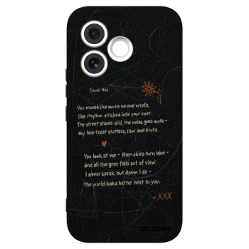 Picasee silikónový čierny obal pre Honor 600 Lite - POET