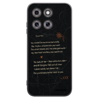 Picasee silikónový čierny obal pre Motorola Moto G77 - POET
