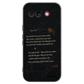Picasee silikónový čierny obal pre Google Pixel 10a - POET