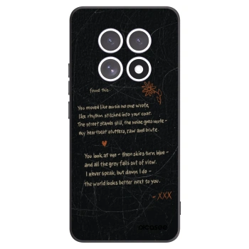 Picasee silikónový čierny obal pre Xiaomi Redmi Note 15 5G - POET