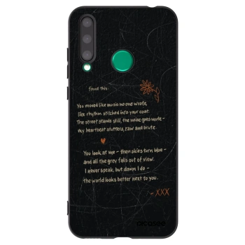 Picasee silikónový čierny obal pre Honor 20 Lite - POET