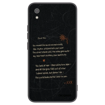 Picasee silikónový čierny obal pre Xiaomi Redmi 7A - POET