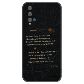 Picasee silikónový čierny obal pre Huawei Nova 5T - POET
