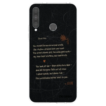 Picasee silikónový prehľadný obal pre Huawei P40 Lite E - POET
