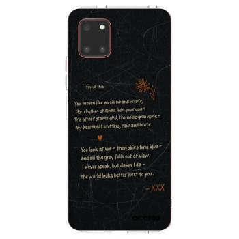Picasee silikónový prehľadný obal pre Samsung Galaxy Note 10 Lite N770F - POET