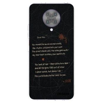 Picasee silikónový prehľadný obal pre Xiaomi Poco F2 Pro - POET
