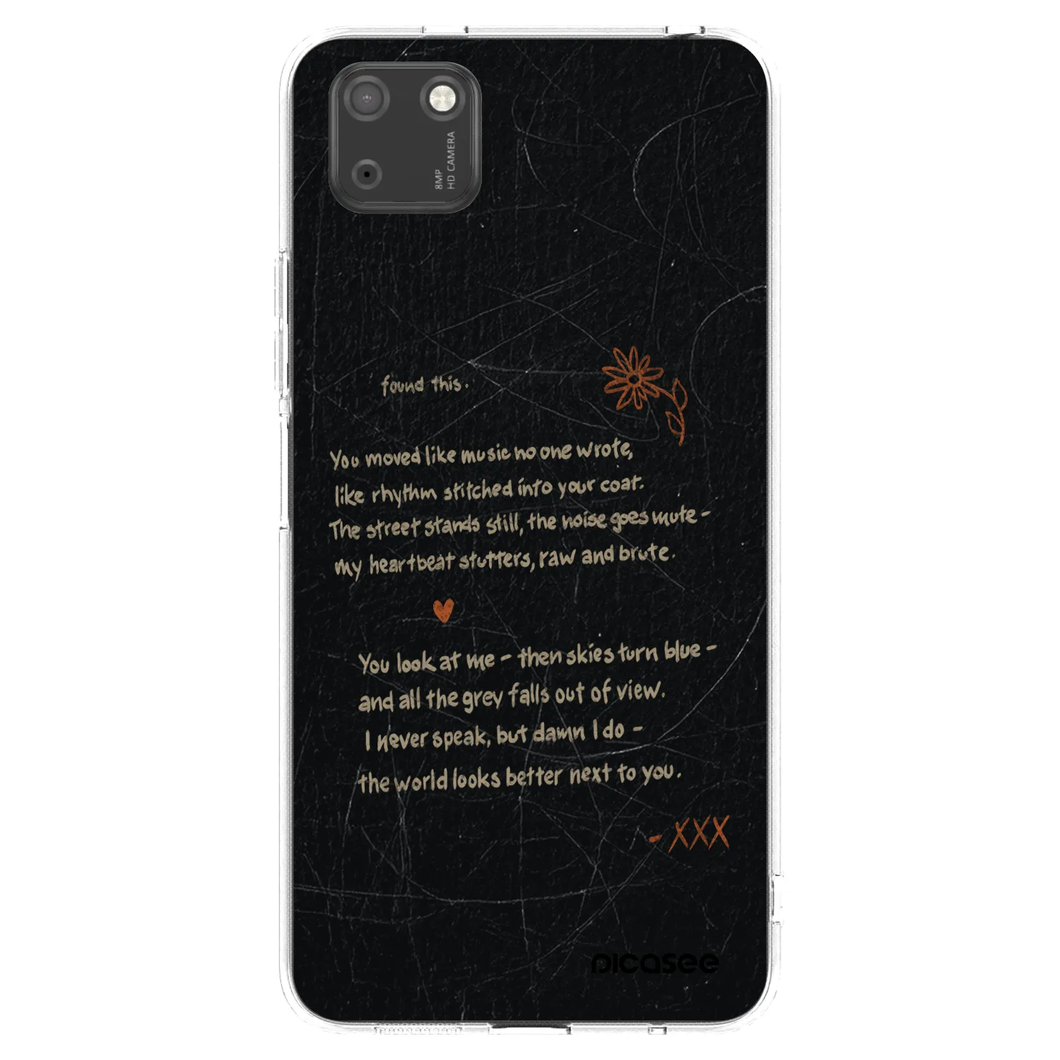 Picasee silikónový prehľadný obal pre Huawei Y5P - POET