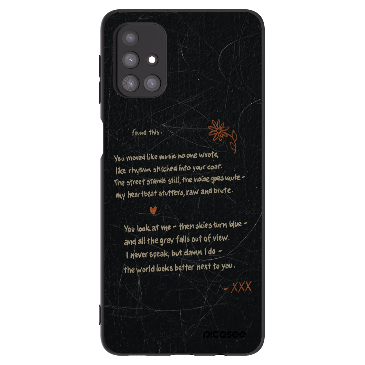 Picasee silikónový čierny obal pre Samsung Galaxy M31s - POET