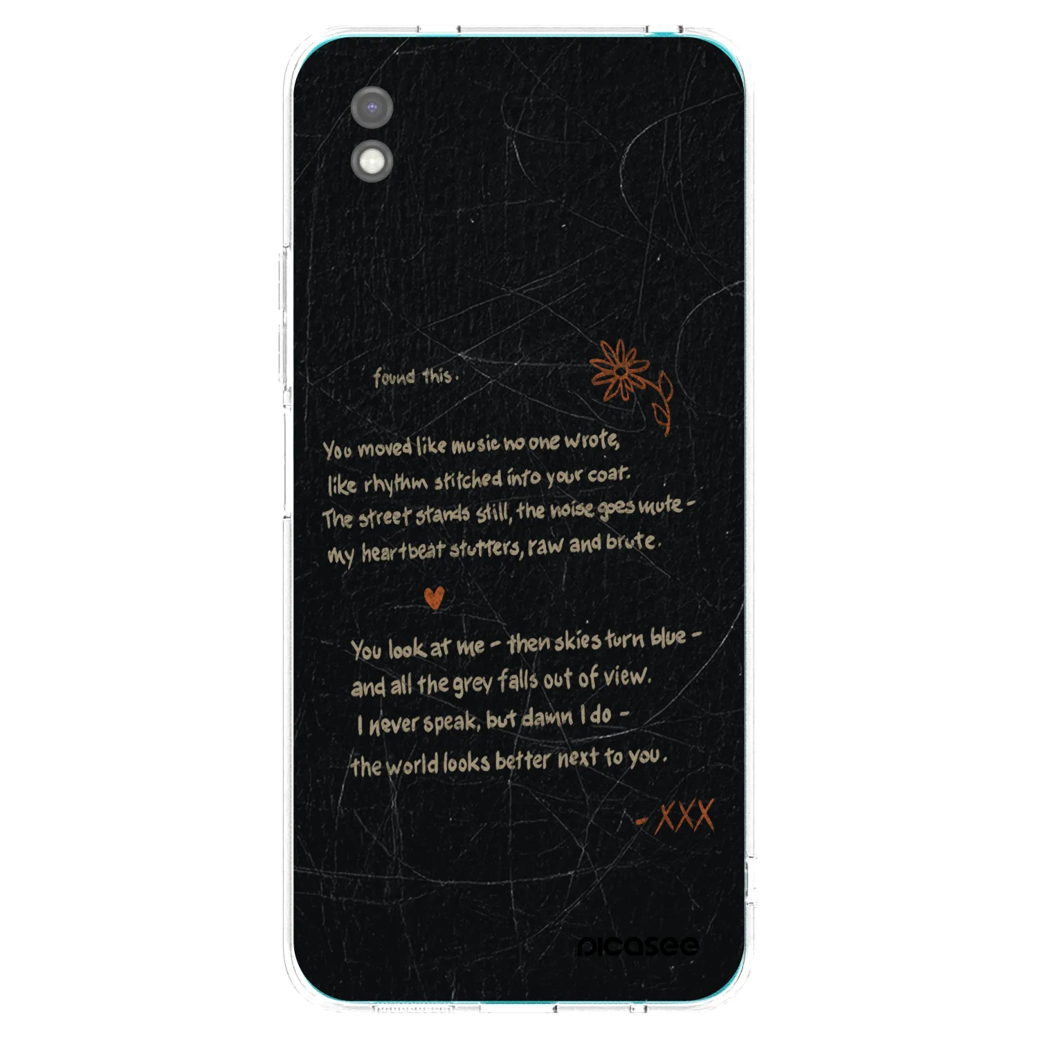Picasee silikónový čierny obal pre Xiaomi Redmi 9A - POET