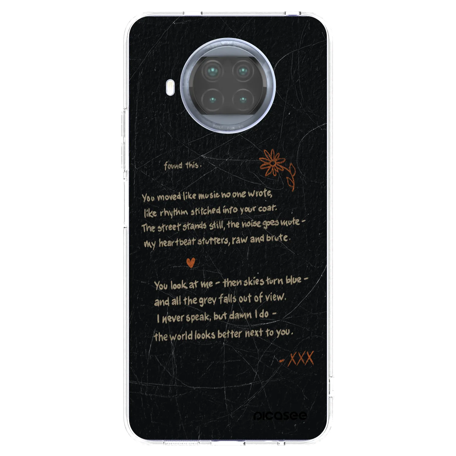 Picasee silikónový prehľadný obal pre Xiaomi Mi 10T Lite - POET