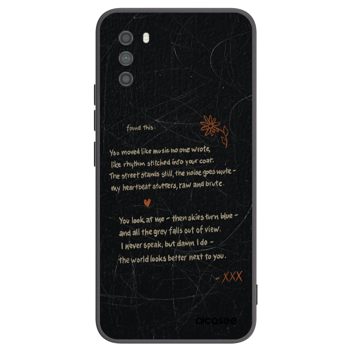 Picasee silikónový čierny obal pre Xiaomi Poco M3 - POET