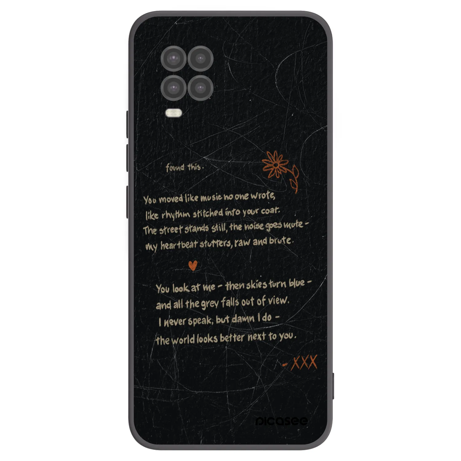 Picasee silikónový čierny obal pre Xiaomi Mi 10 Lite - POET